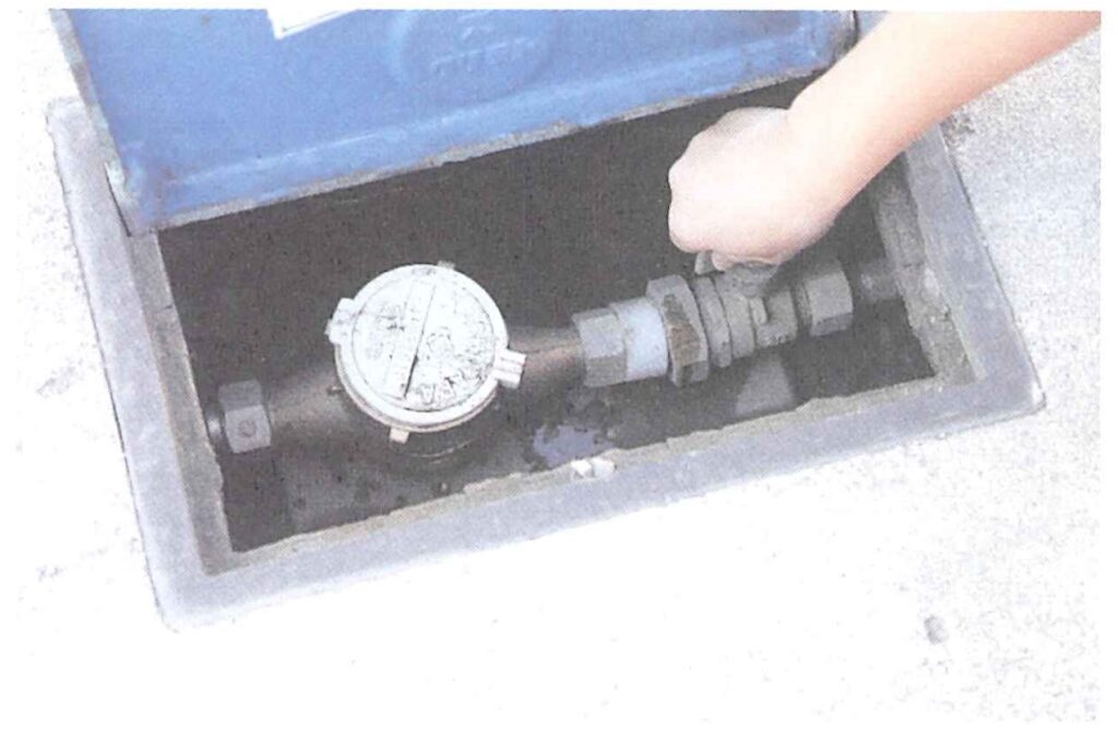 水道蛇口のパッキンの劣化による水漏れの補修方法